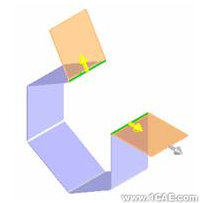 SolidWorks鈑金設(shè)計(一)——基體法蘭、邊線法蘭與斜接法蘭solidworks simulation分析案例圖片26