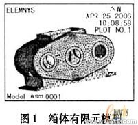 環(huán)板式針擺行星減速器箱體的模態(tài)分析+應(yīng)用技術(shù)圖片圖片1