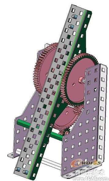 3D CAD 為 VEX 機器人設計插上想象的翅膀autocad培訓教程圖片20