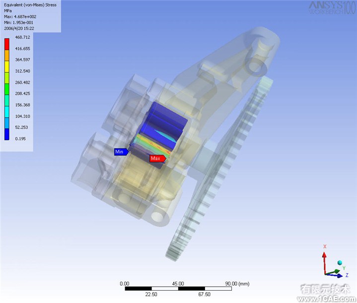 ANSYS WORKBENCH 結(jié)構(gòu)分析實(shí)例