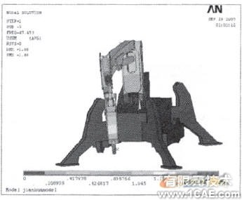 拆除機(jī)器人整機(jī)的模態(tài)分析ansys仿真分析圖片12