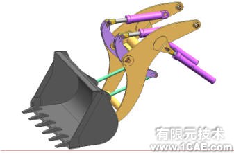 裝載機(jī)工作機(jī)構(gòu)運(yùn)動分析 有限元分析培訓(xùn)課程圖片10