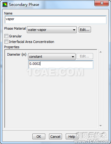 Fluent中的蒸發(fā)、冷凝模型實(shí)例—官方教程fluent流體分析圖片8