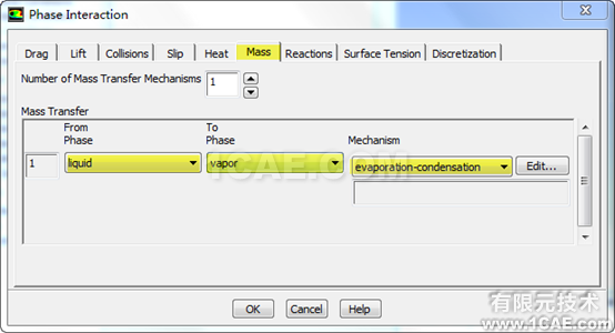 Fluent中的蒸發(fā)、冷凝模型實(shí)例—官方教程fluent分析圖片9