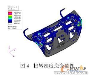 汽車行李箱剛度有限元分析solidworks simulation學(xué)習(xí)資料圖片5