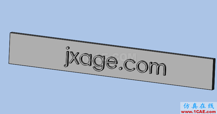 solidworks如何創(chuàng)建拉伸文字？solidworks simulation技術(shù)圖片8