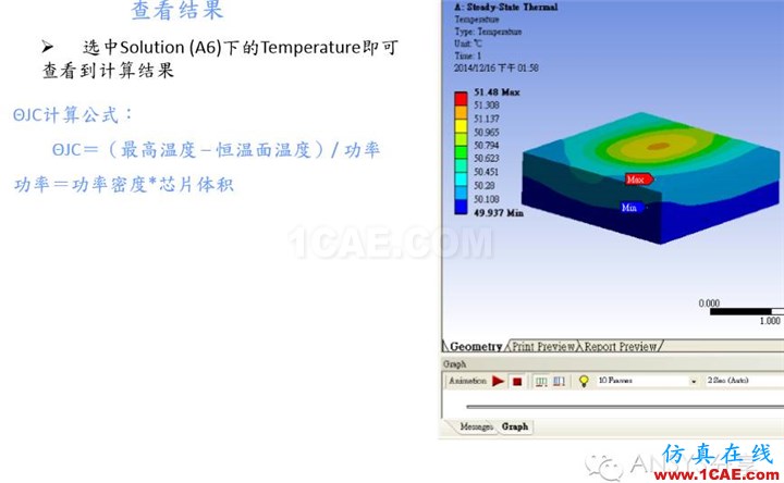 基于ANSYS WOKEBNCH熱阻ΘJC的模擬ansys結(jié)果圖片16