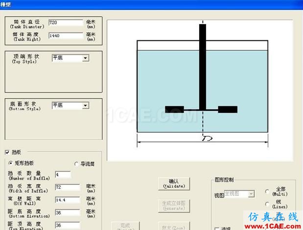 fluent案例：沼氣攪拌器流場(chǎng)的數(shù)值模擬及優(yōu)化軟件開發(fā)fluent分析案例圖片2