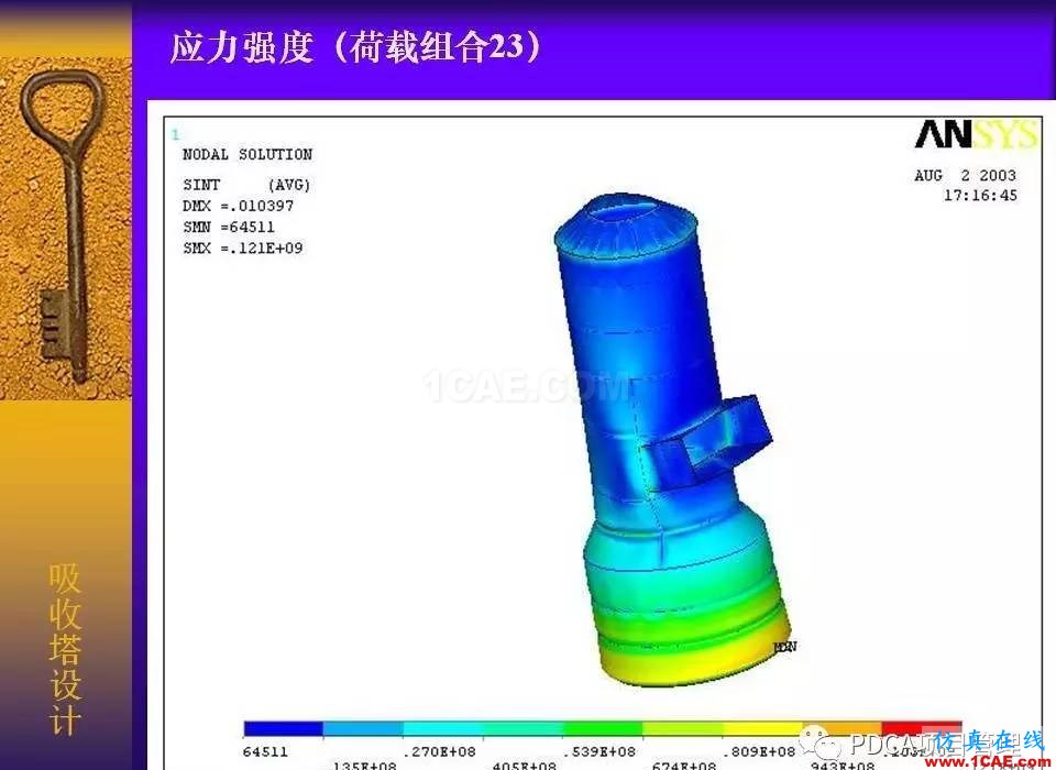 吸收塔易拉罐Ansys有限元分析案例圖解ansys培訓課程圖片24