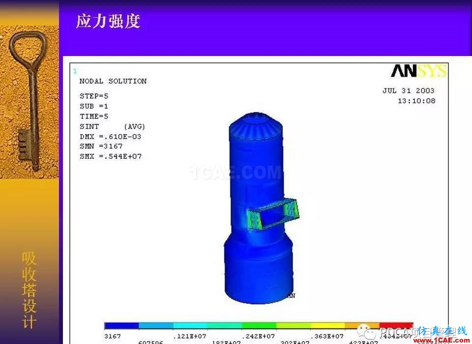 吸收塔易拉罐Ansys有限元分析案例圖解ansys分析案例圖片12