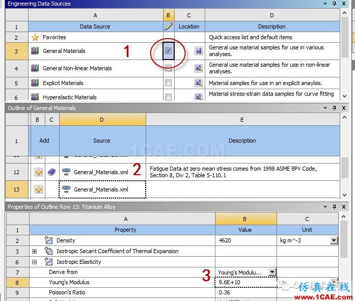 Workbench中利用python實現(xiàn)材料參數(shù)化定義ansys結(jié)果圖片5