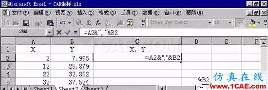 巧借Excel在AutoCAD中繪曲線AutoCAD培訓(xùn)教程圖片1