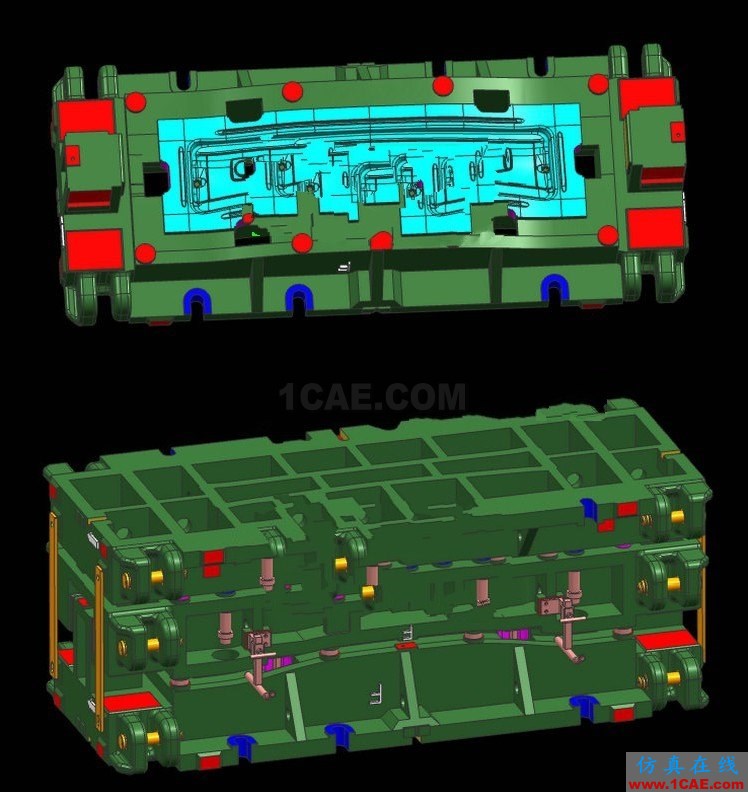 UG7.5大型汽車覆蓋件五金沖壓模具設(shè)計拉延沖孔整形CAE視頻教程