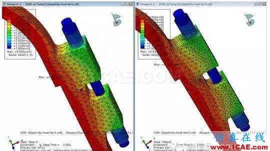 Abaqus中三種自適應網(wǎng)格介紹及對比abaqus靜態(tài)分析圖片2