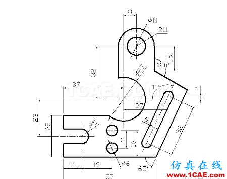 小康分享：UG/NX同步建模教程（11）之草圖繪制  | 點(diǎn)客開講ug設(shè)計案例圖片1