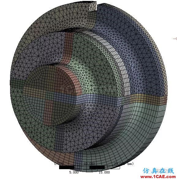 實(shí)例操作|新能源汽車用永磁電機(jī)轉(zhuǎn)子的全磚形單元?jiǎng)澐址椒∕axwell技術(shù)圖片43