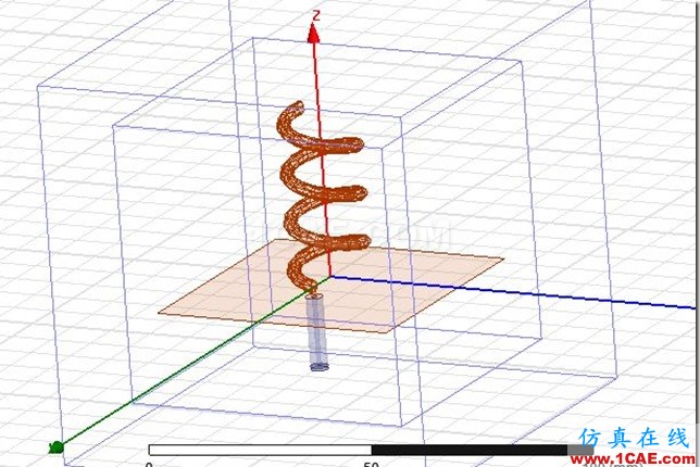 Helix Axial Mode Constant Diameter Antenna by ADK_5.8GHz