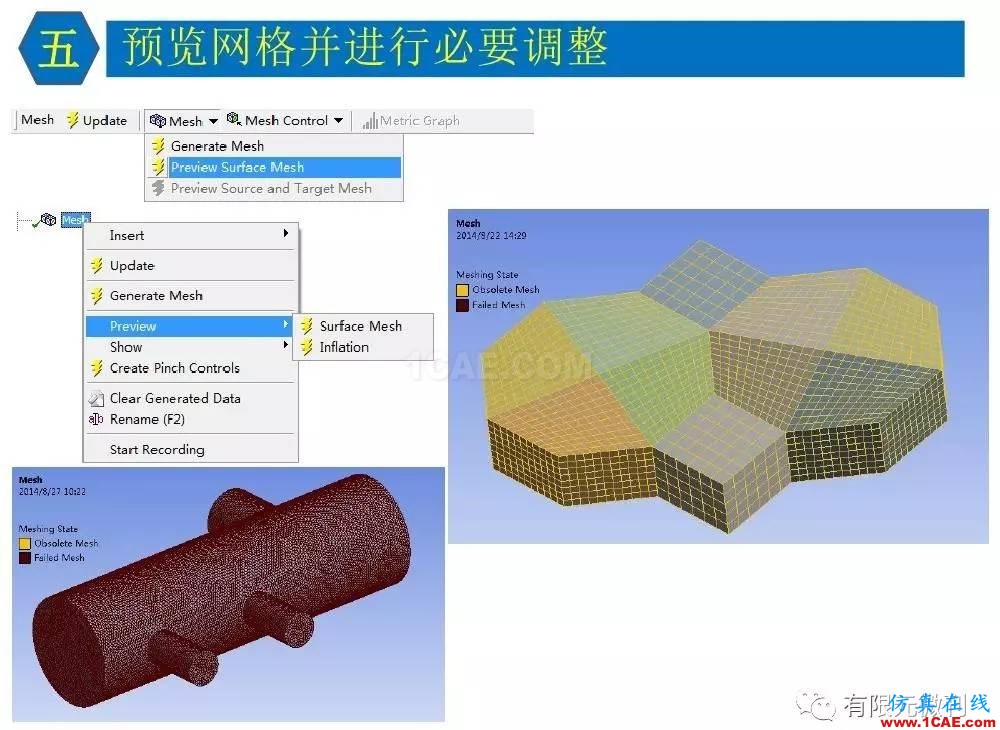 【有限元培訓(xùn)三】ANSYS-Workbench網(wǎng)格劃分ansys培訓(xùn)的效果圖片35