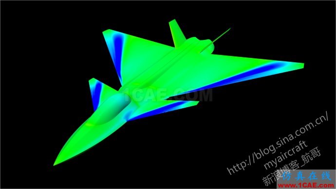 基于CFD的“四代機(jī)”大迎角流場結(jié)構(gòu)展示 (FLUENT/CFD-POST/Tecplot/EnSight)【航哥】