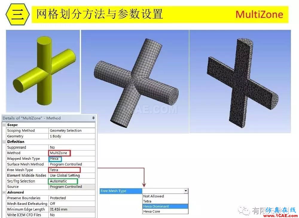 【有限元培訓(xùn)三】ANSYS-Workbench網(wǎng)格劃分ansys結(jié)構(gòu)分析圖片25