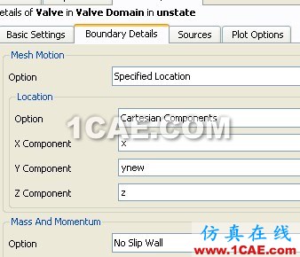 CFX高級(jí)應(yīng)用——如何模擬閥完全關(guān)閉到開啟的過(guò)程