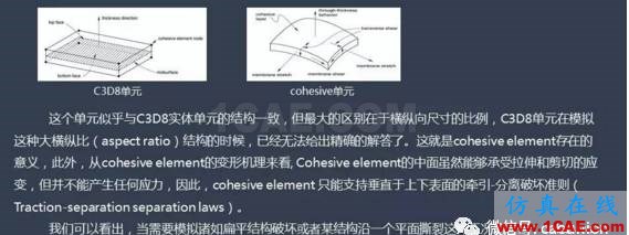 Abaqus中cohesive單元釋義abaqus有限元資料圖片4