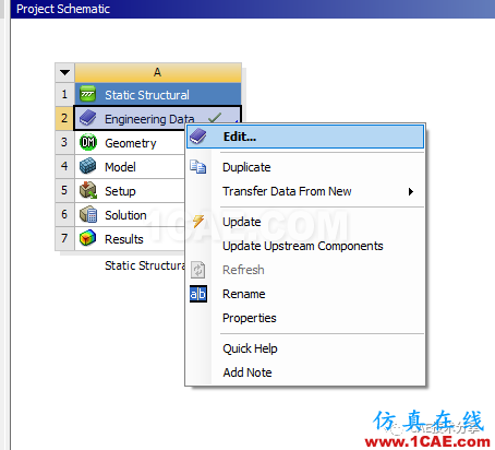 Workbench中利用python實現(xiàn)材料參數(shù)化定義ansys分析圖片1