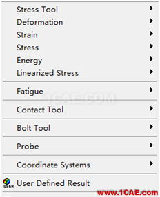 ANSYS Workbench結(jié)構(gòu)有限元后處理各項(xiàng)含義ansys圖片1