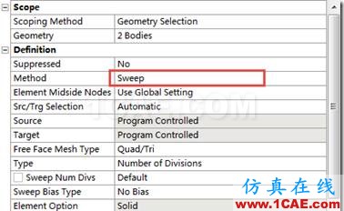 ANSYS Workbench中劃分網(wǎng)格的幾種方法（入門篇）ansys workbanch圖片7