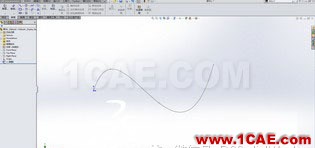 如何在SOLIDWORKS中獲取曲線坐標ansys培訓課程圖片1