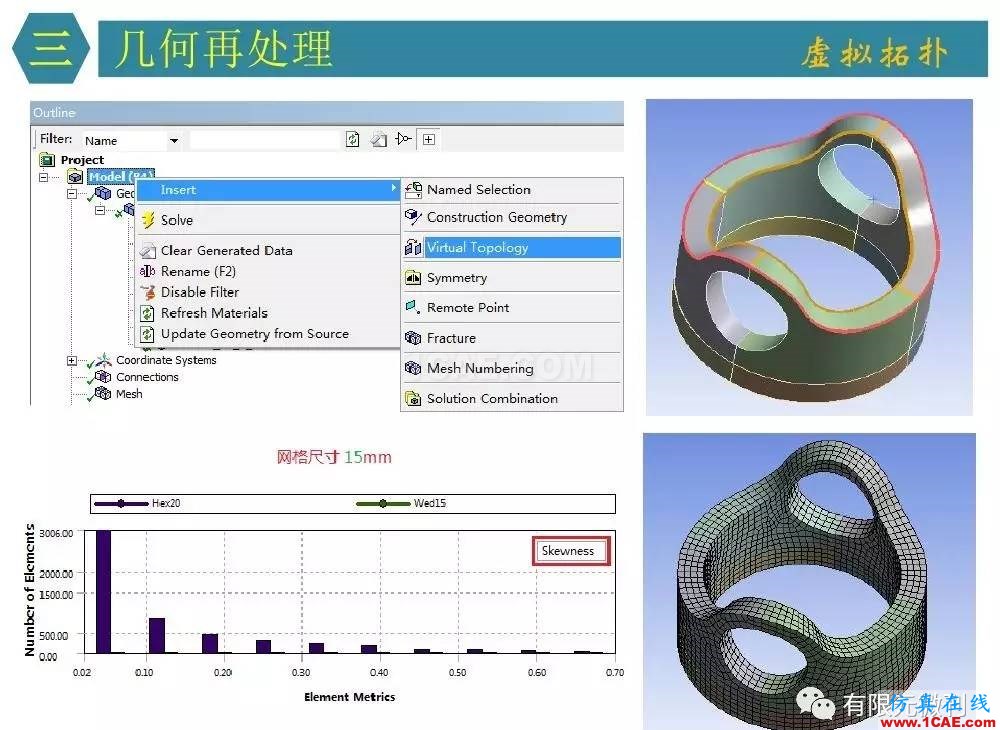 【有限元培訓四】ANSYS-Workbench結構靜力分析&模態(tài)分析ansys仿真分析圖片17