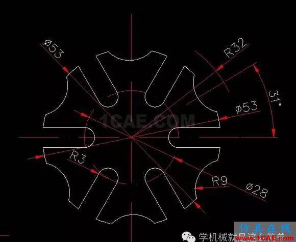 AutoCAD畫(huà)槽輪AutoCAD應(yīng)用技術(shù)圖片1