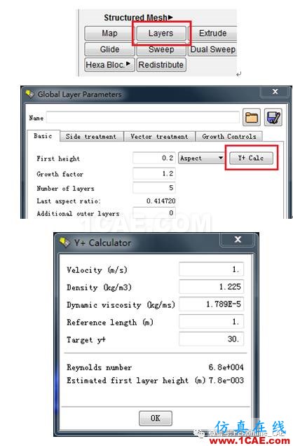 fluent：Y+計算不用愁，幾個利器請拿走fluent流體分析圖片10