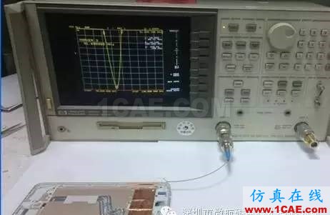 金屬機(jī)身智能手機(jī)FM收音頻段天線(xiàn) 設(shè)計(jì)方案（設(shè)計(jì)，安裝，仿真）HFSS分析圖片4