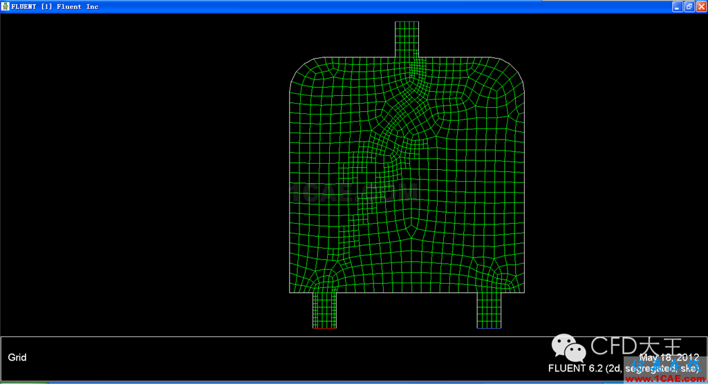 Fluent自適應(yīng)網(wǎng)格修改功能fluent分析案例圖片4