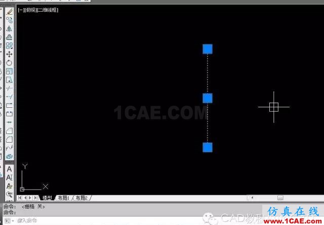 CAD中直線利用夾點快速旋轉(zhuǎn)的方法【AutoCAD教程】AutoCAD培訓(xùn)教程圖片1