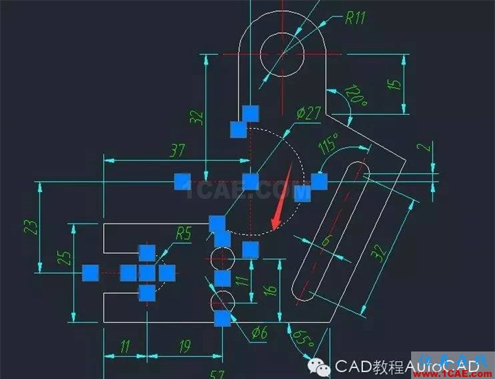 【AutoCAD教程】CAD選擇多個對象時，選中了不該選的線條，如何只取消選擇此線條？AutoCAD技術(shù)圖片1