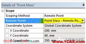 Ansys Point mass質量點的相關問題ansys培訓的效果圖片5