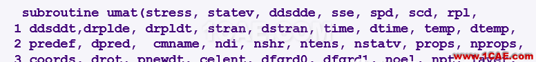 ABAQUS二次開發(fā)-UMAT入門abaqus有限元分析案例圖片1