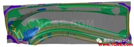 基于AutoForm分析零件成形時沖擊線的控制方法【轉(zhuǎn)發(fā)】autoform汽車仿真圖片7