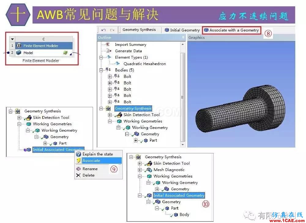 【有限元培訓四】ANSYS-Workbench結構靜力分析&模態(tài)分析ansys結構分析圖片82