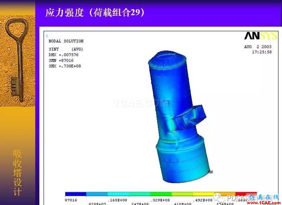 吸收塔易拉罐Ansys有限元分析案例圖解ansys仿真分析圖片30