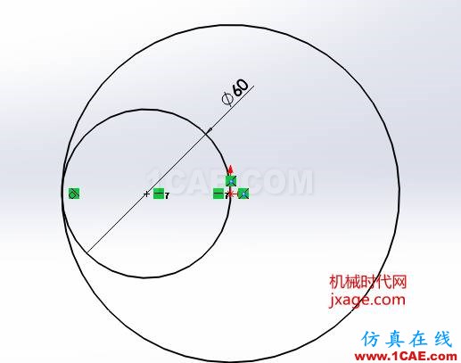 SolidWorks如何通過掃描創(chuàng)建太極圖？solidworks仿真分析圖片2