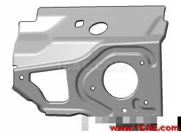 基于CAE分析的雨刮電機(jī)支架優(yōu)化設(shè)計(jì)fluent仿真分析圖片7