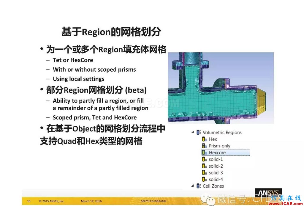 ANSYS17.0新技術資料分享：Fluent Meshing R17.0 革命性網(wǎng)格生成界面及流程fluent分析案例圖片20