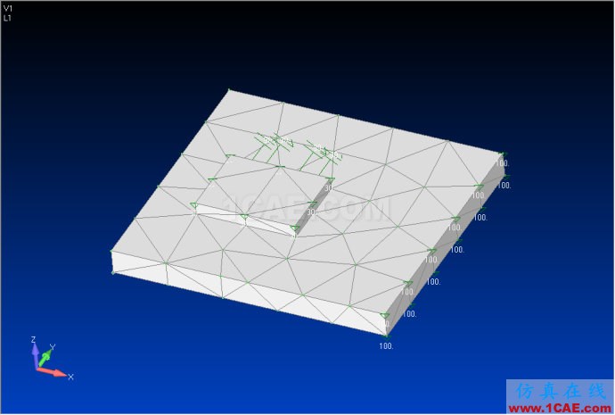 Ansys/Abauqs 穩(wěn)態(tài)熱分析(2)