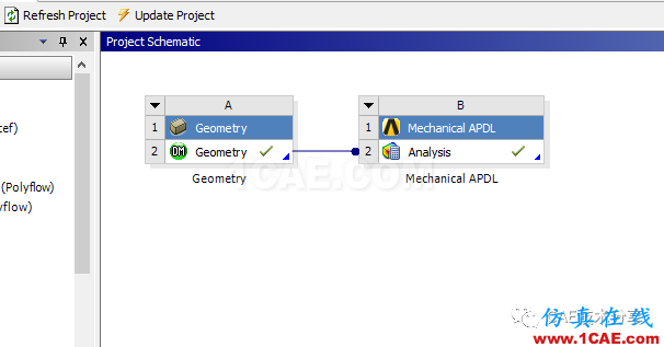 Workbench利用Python驅(qū)動MAPDL執(zhí)行APDL命令ansys結(jié)構(gòu)分析圖片1