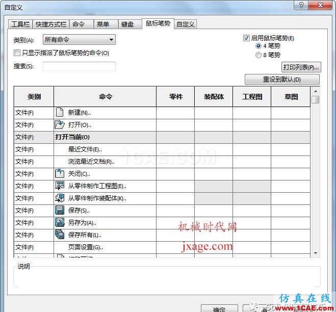 關(guān)于使用SolidWorks鼠標(biāo)筆勢的方法和建議solidworks simulation技術(shù)圖片2