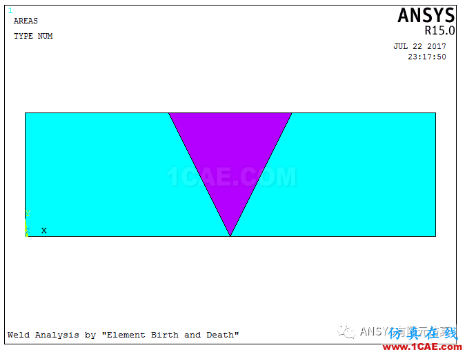 ANSYS生死單元之焊接過(guò)程模擬ansys分析案例圖片1