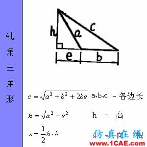 快接收，工程常用的各種圖形計(jì)算公式都在這了！AutoCAD技術(shù)圖片22